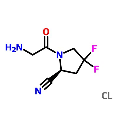 CAS:1448440-51-4|(S)-1-({2-aminoacetil)-4,4-difluoropirrolidina-2-clorhidrat de carbonitril