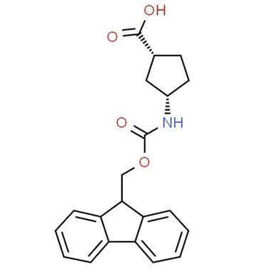 CAS:220497-67-6|Àcid carboxílic (-)-(1R,3S)-N-Fmoc-3-aminociclopentà