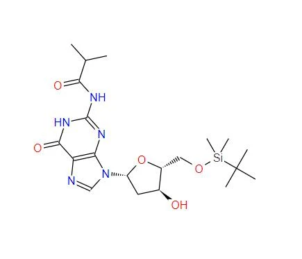 CAS: 85326-10-9丨N-isobutiril-5'-O-terc-butildimetilsilil-2'-desoxiguanosina