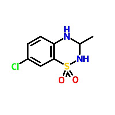 CAS:22503-72-6|7-Clor-3-metil-3,4-dihidro{-2H-benzo[e][1,2,4]tiadiazina 1,1- diòxid
